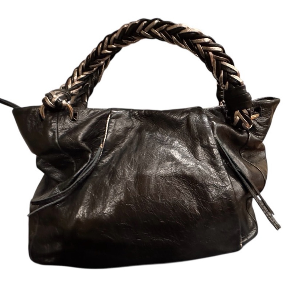 Elliott Lucca black Leather Hobo Bag - Picture 3 of 12